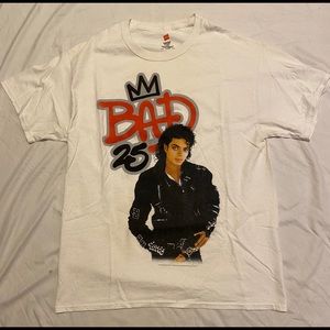 Bad 25th anniversary tee